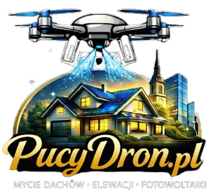 Logo firmy myjącej elewacje "Pucydron"
